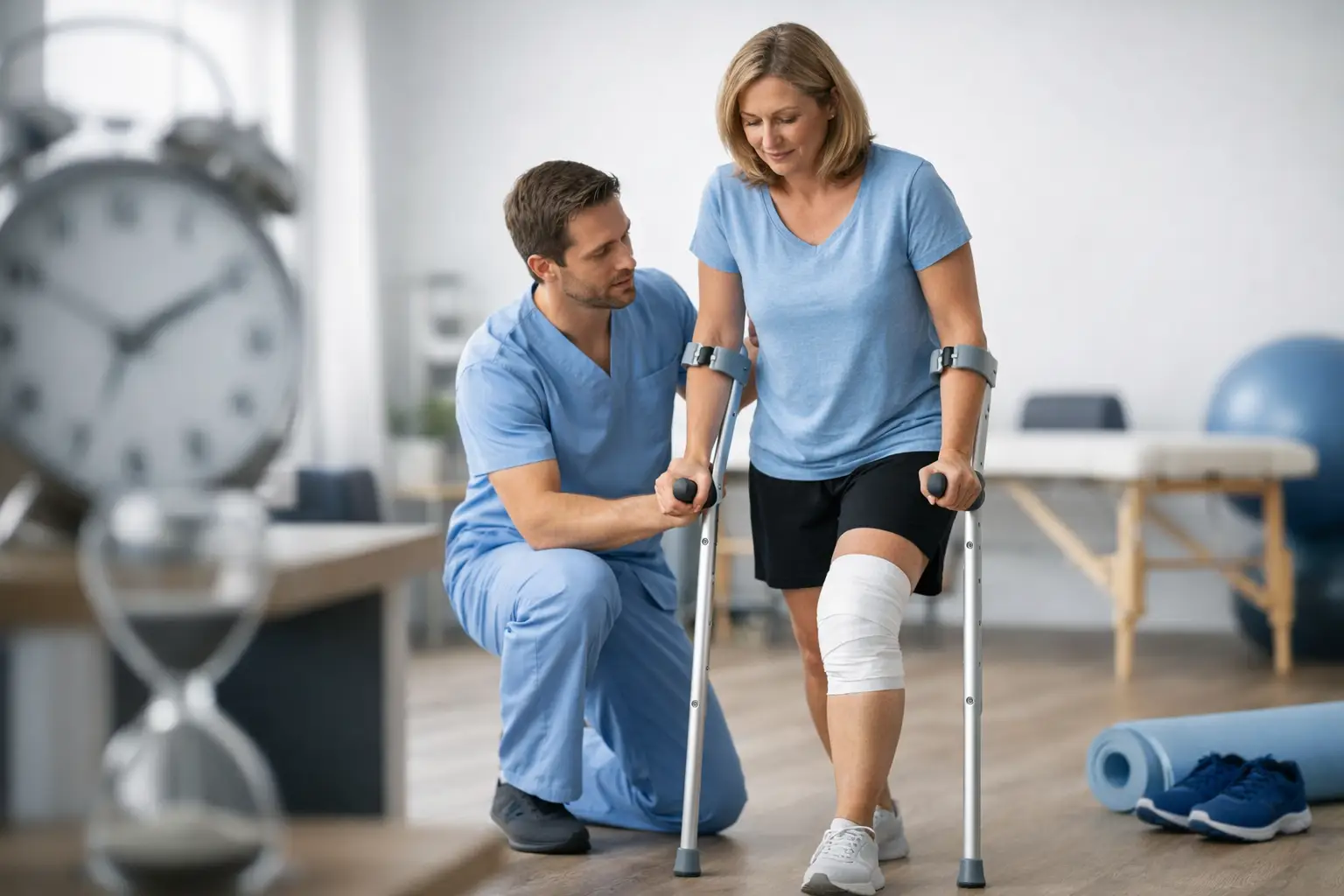 Riabilitazione motoria dopo intervento: tempi