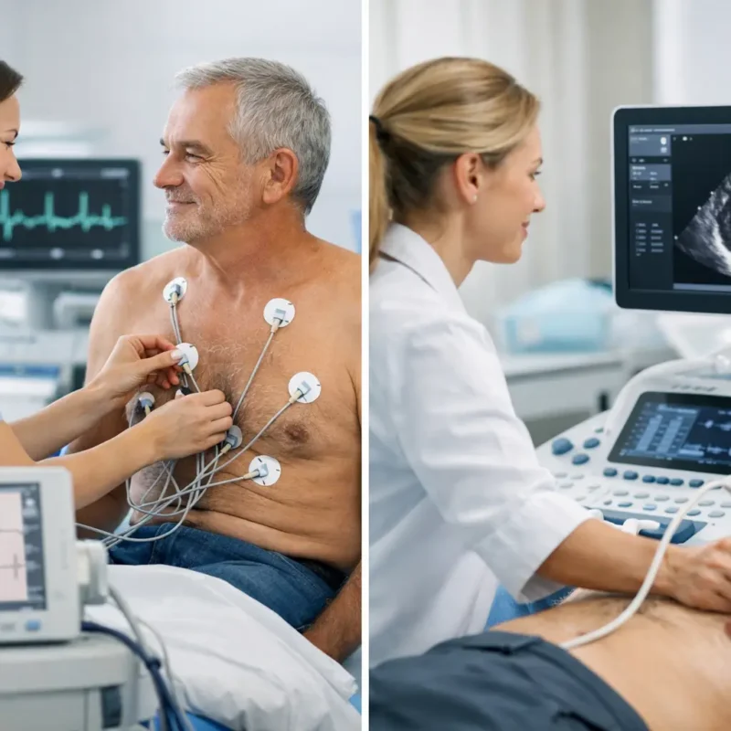 ECG o ecocardiogramma: differenze chiare