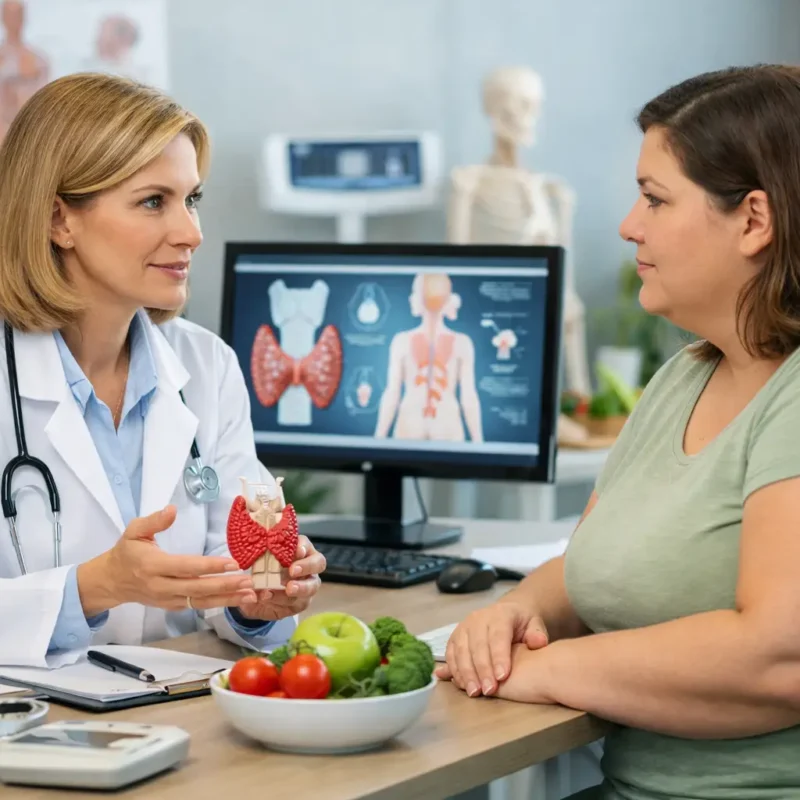 Quando serve la visita endocrinologica per aumento di peso?