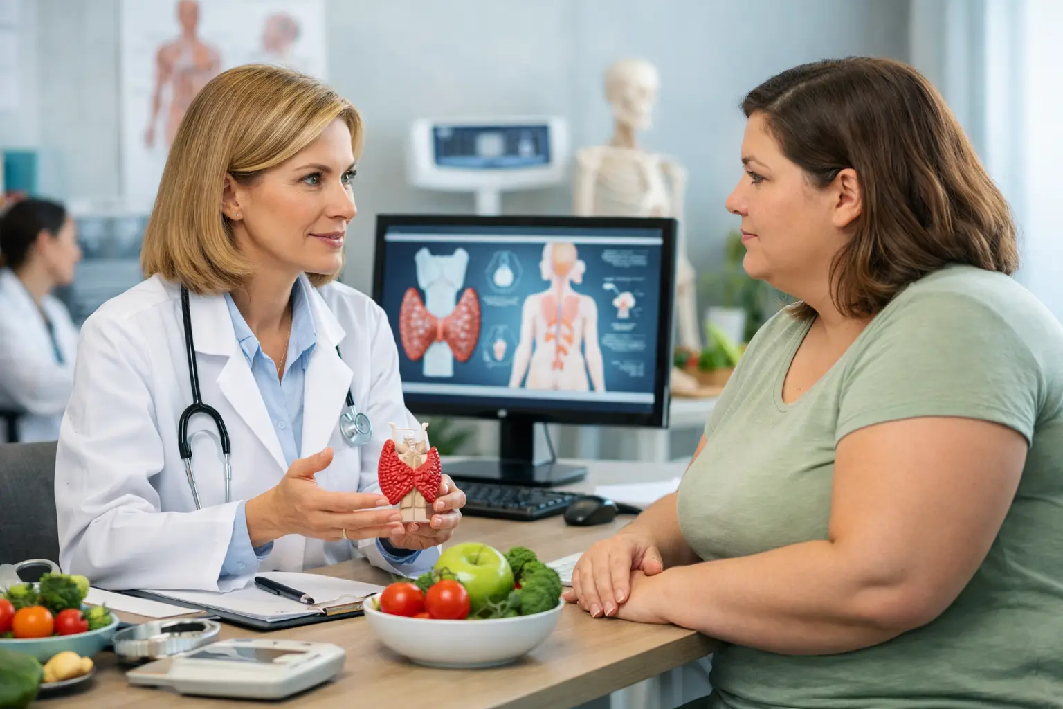 Quando serve la visita endocrinologica per aumento di peso?