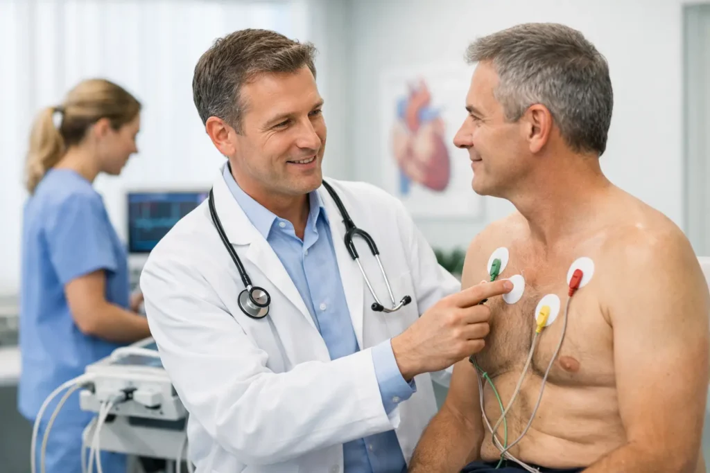 Come prepararsi a un elettrocardiogramma ECG